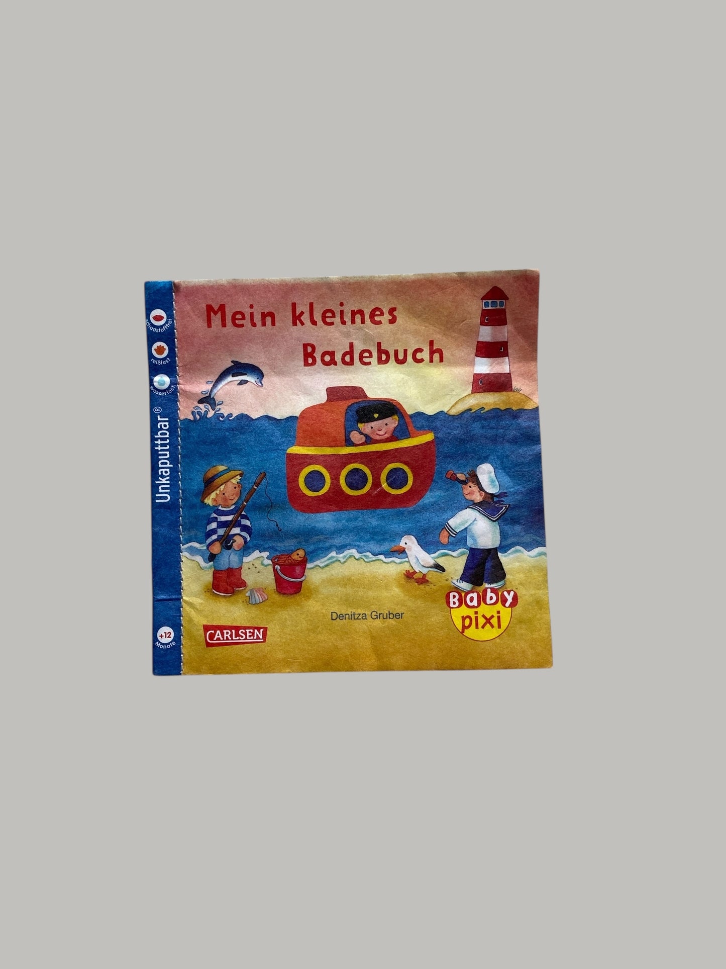 GERMAN Mein kleines Badebuch - indestructible book