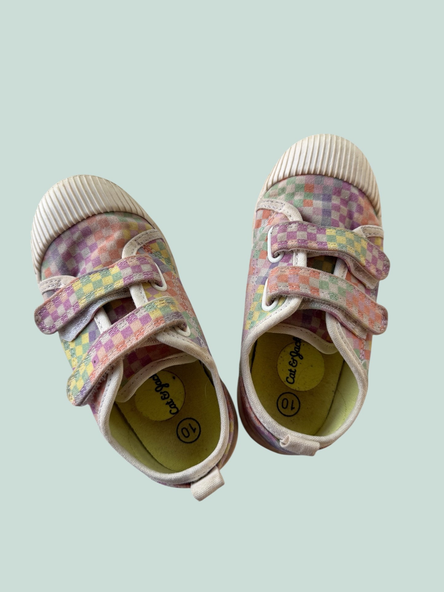 Checkered velcro sneakers 10 US Little Kid | Cat&Jack