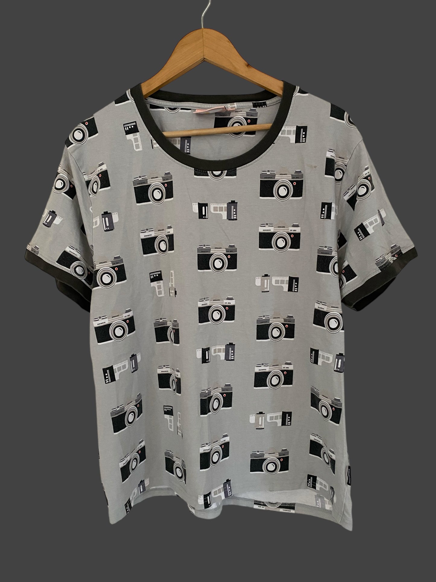 Organic cotton camera t-shirt XL | Moromini