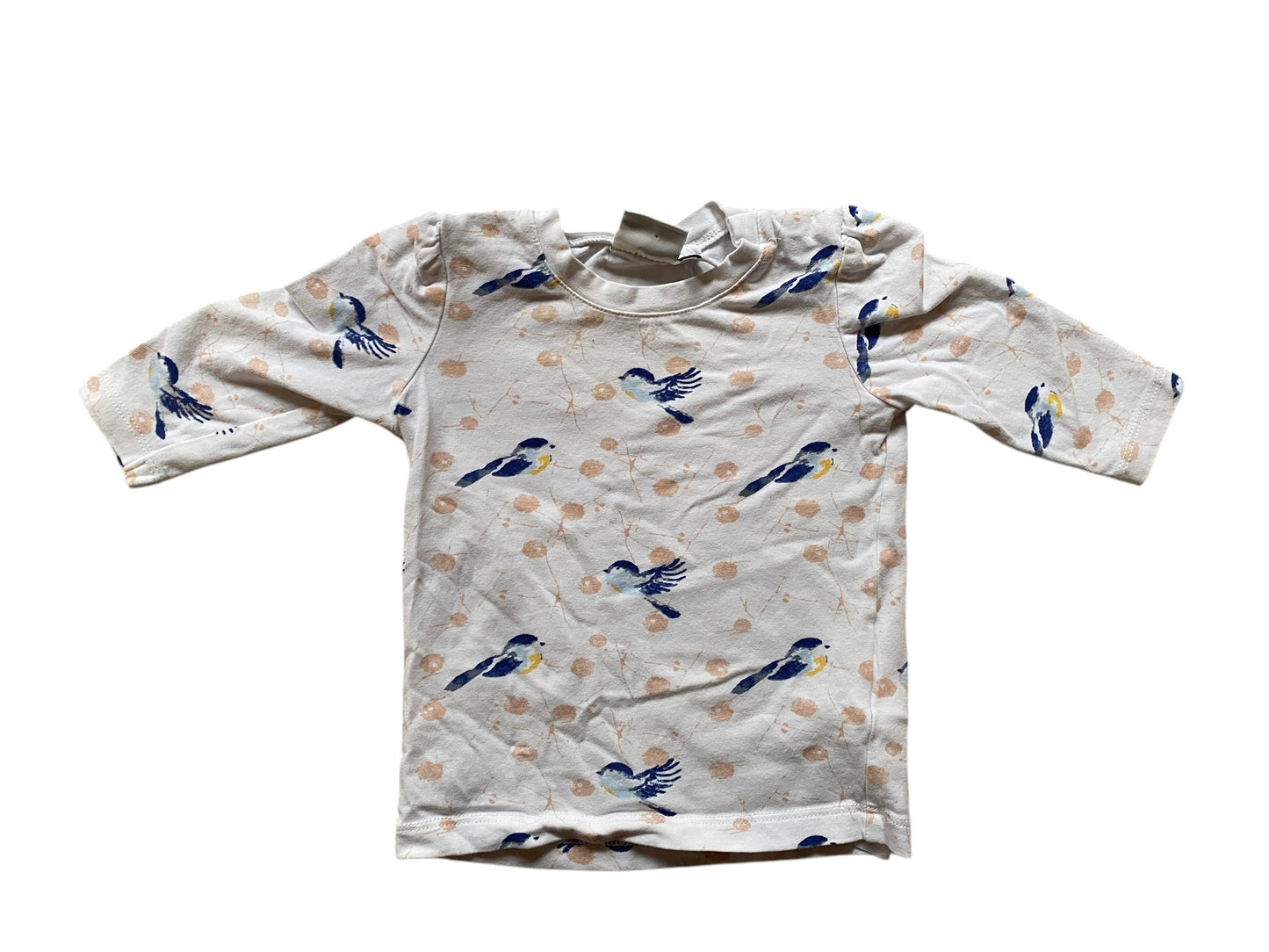 Cotton bird long sleeve top 2-4m | Name It