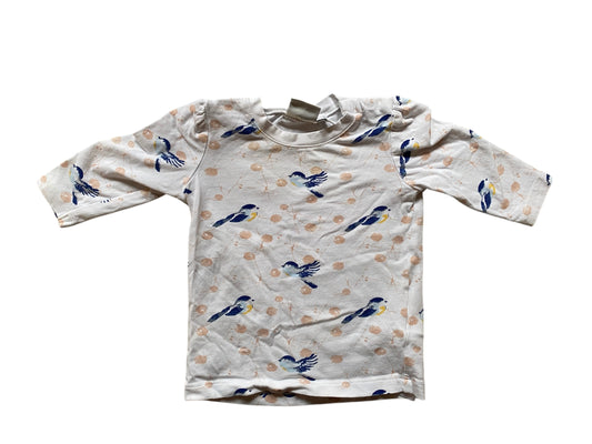 Cotton bird long sleeve top 2-4m | Name It