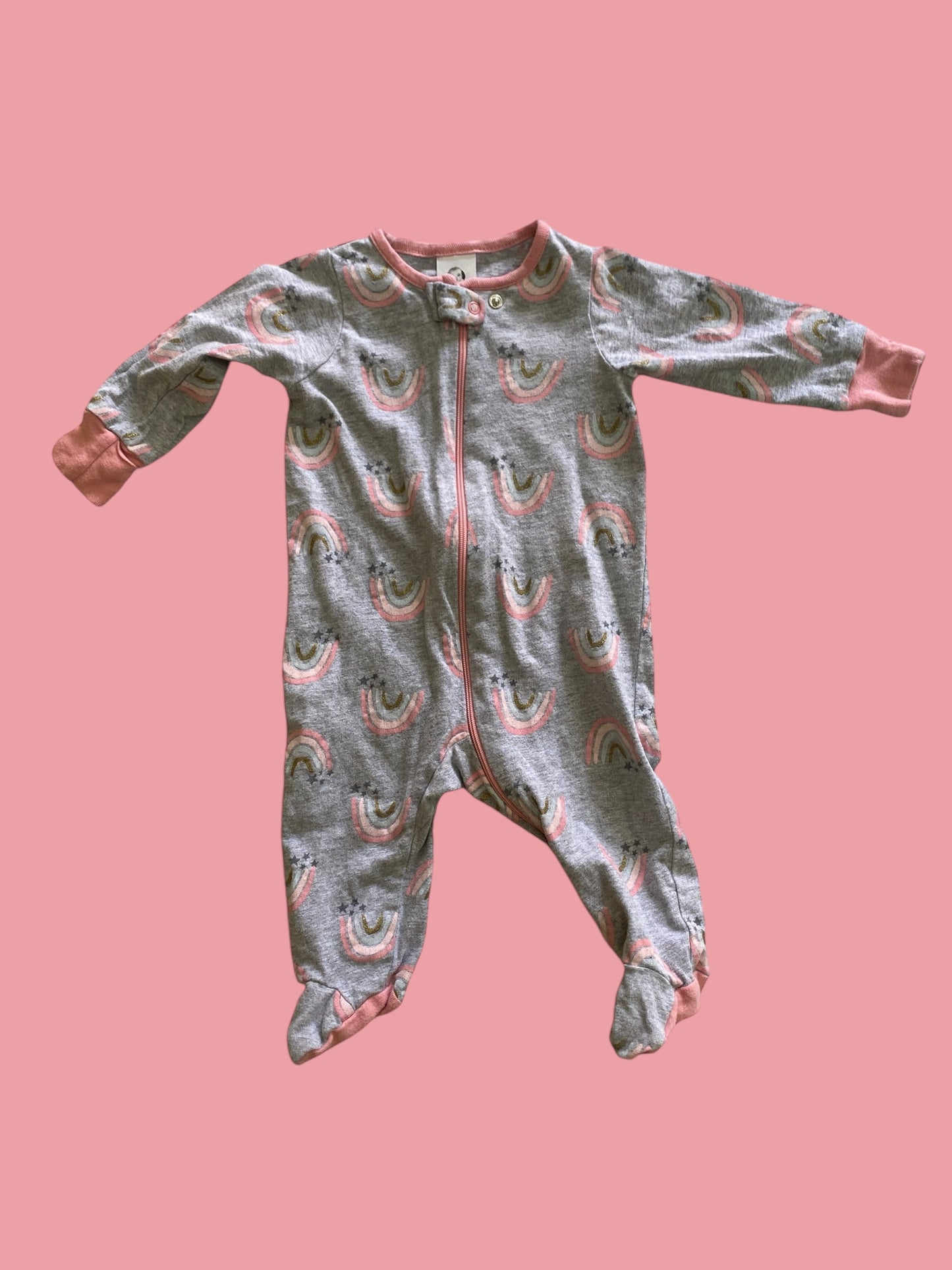 Cotton rainbow sleeper 0-3m | Gerber’s