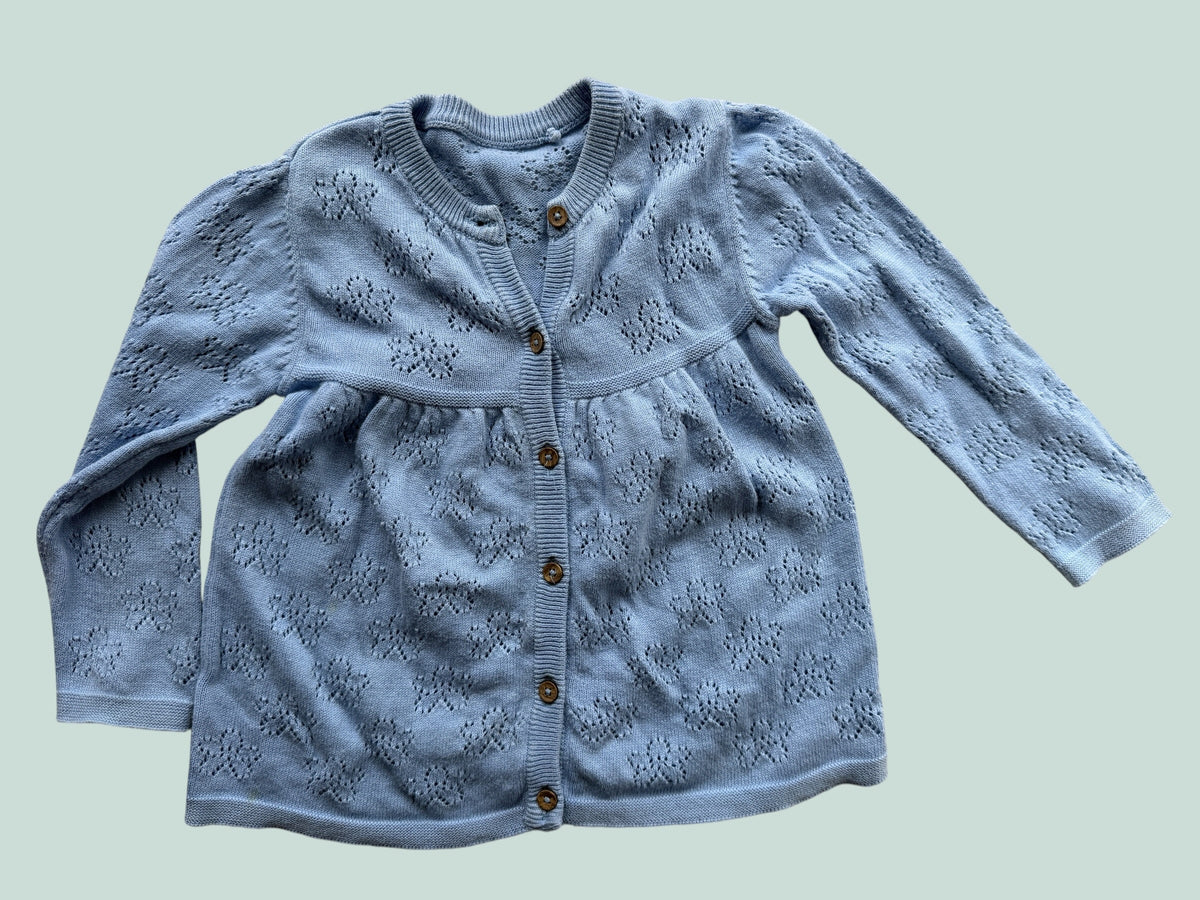 Cotton knit cardigan 2Y | TU