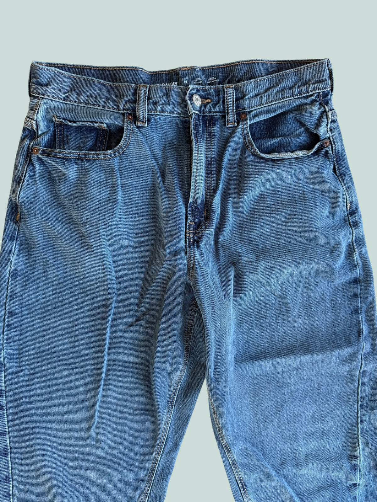 Cotton ballon jeans women's 14US | Old Navy