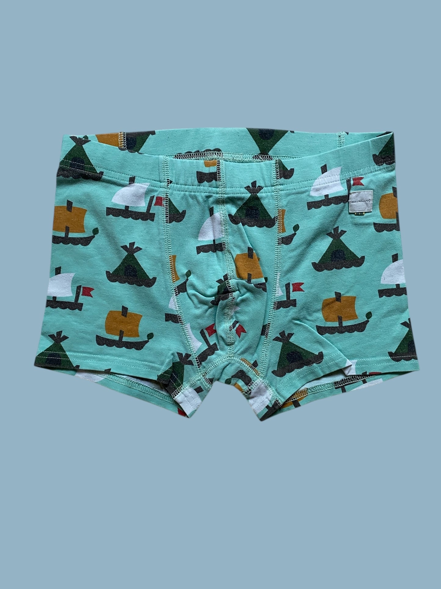Organic cotton boxer shorts 9-10Y (134) | Maxomorra - various styles