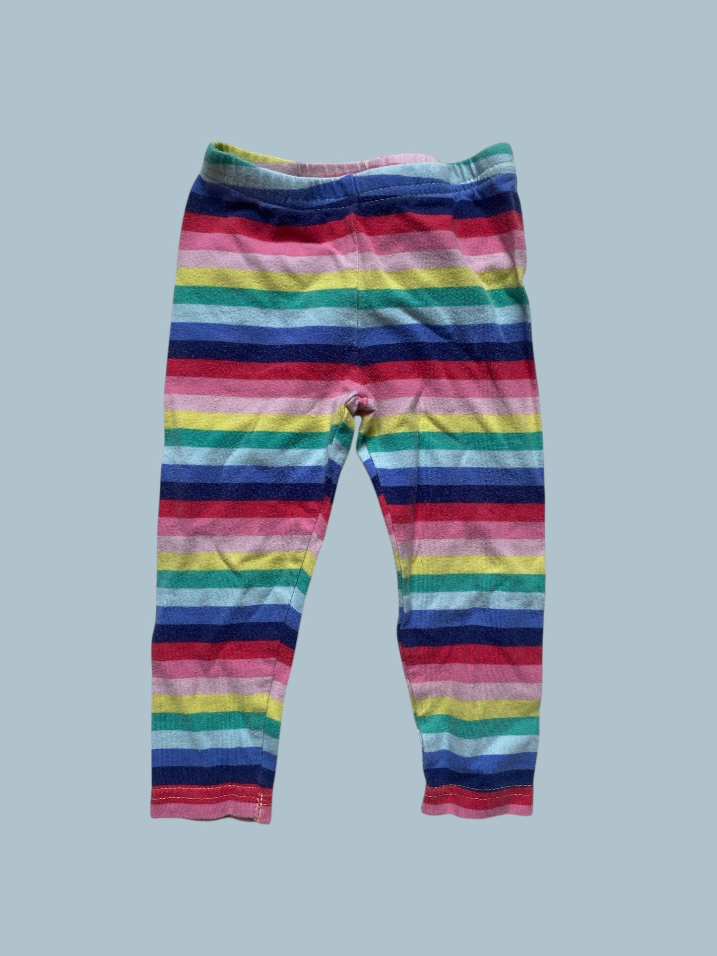 Cotton rainbow striped leggings 9m | Carter's