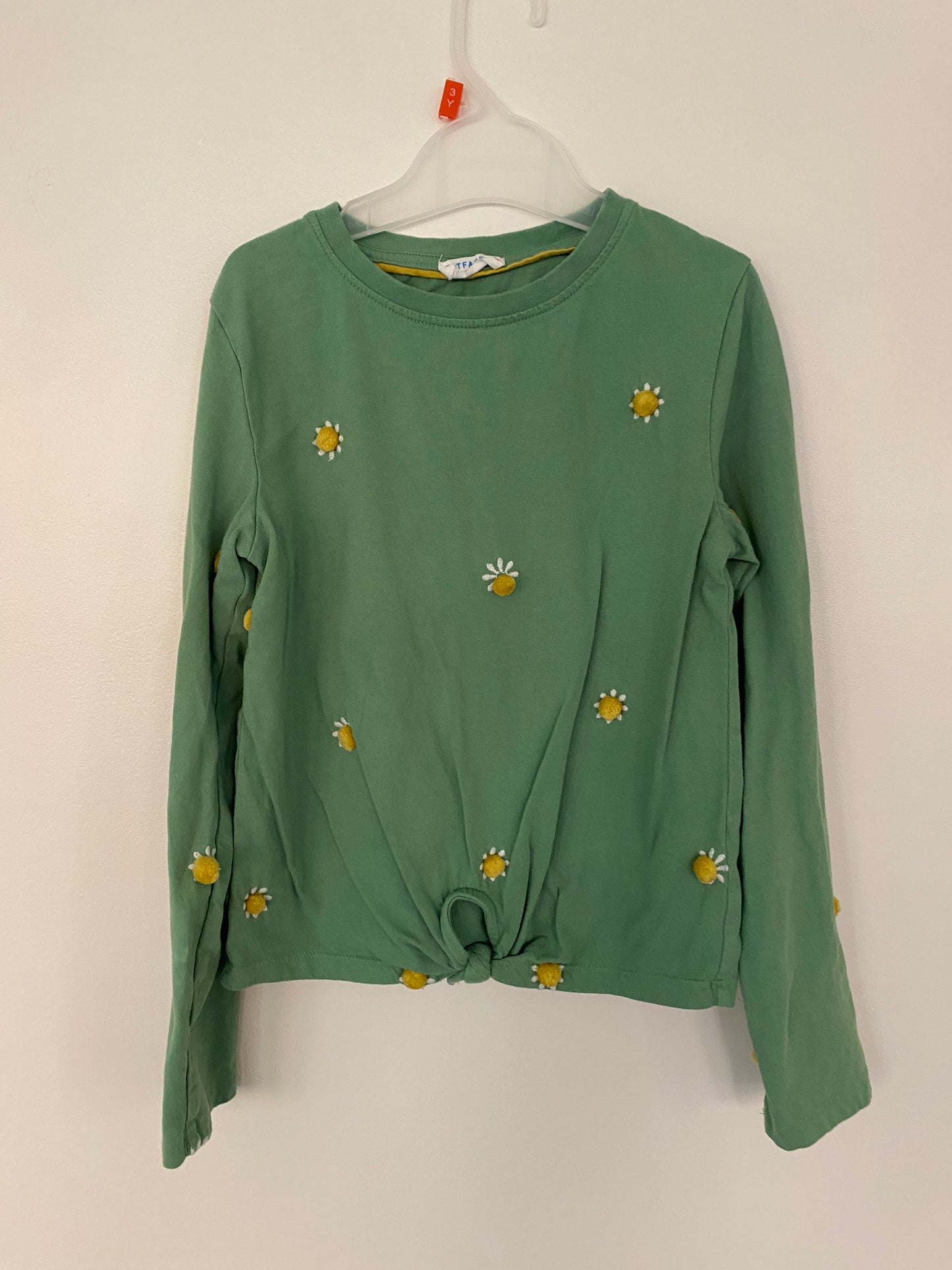 Cotton flower long sleeve top 9-10Y | Fatface