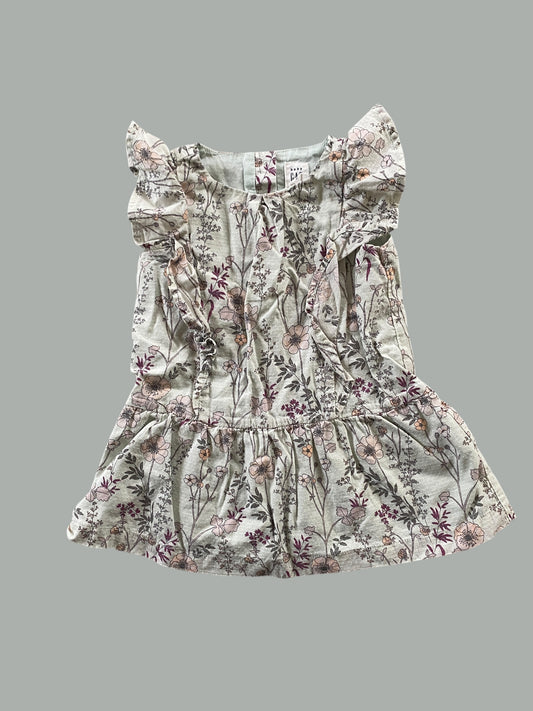 Cotton flower dress 12–8m | Gap
