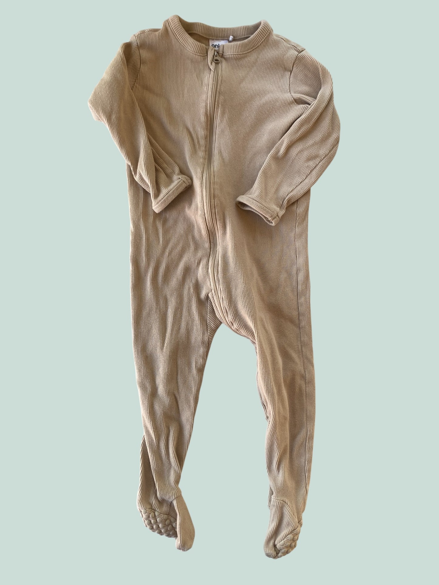 Cotton beige two-way sleeper 12-18m | Anko