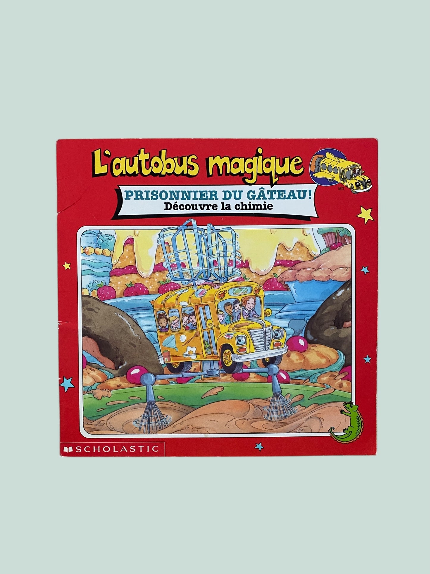 FRENCH L'autobus magique prisonnier du gâteau