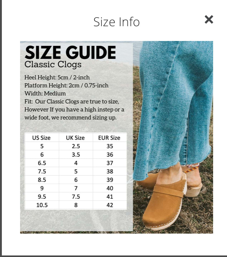 Classic Lotta from Stockholm clogs size 6 US adult (36 EU) | Lotta’s