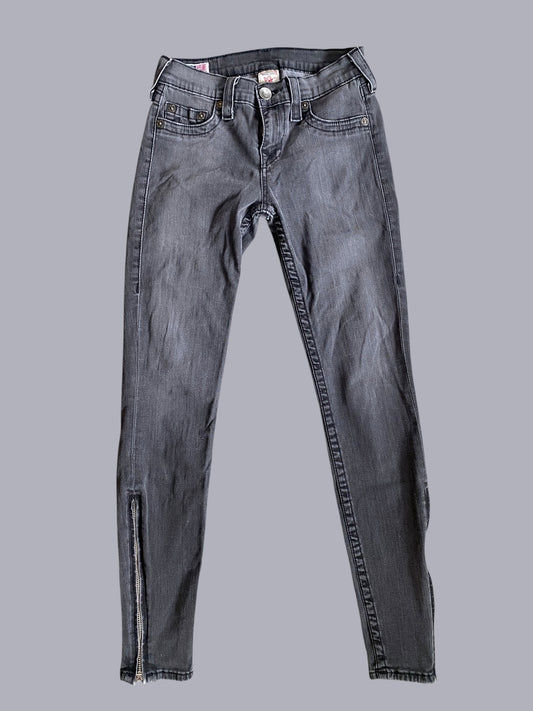 Grey jeans size 26 adult - Made in the USA | True Religion