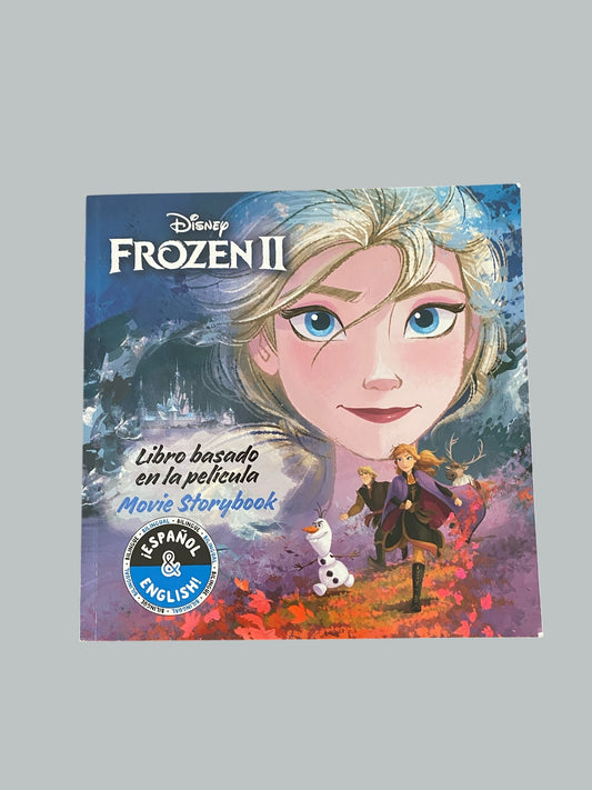 SPANISH-ENGLISH Frozen 2 Storybook bilingual