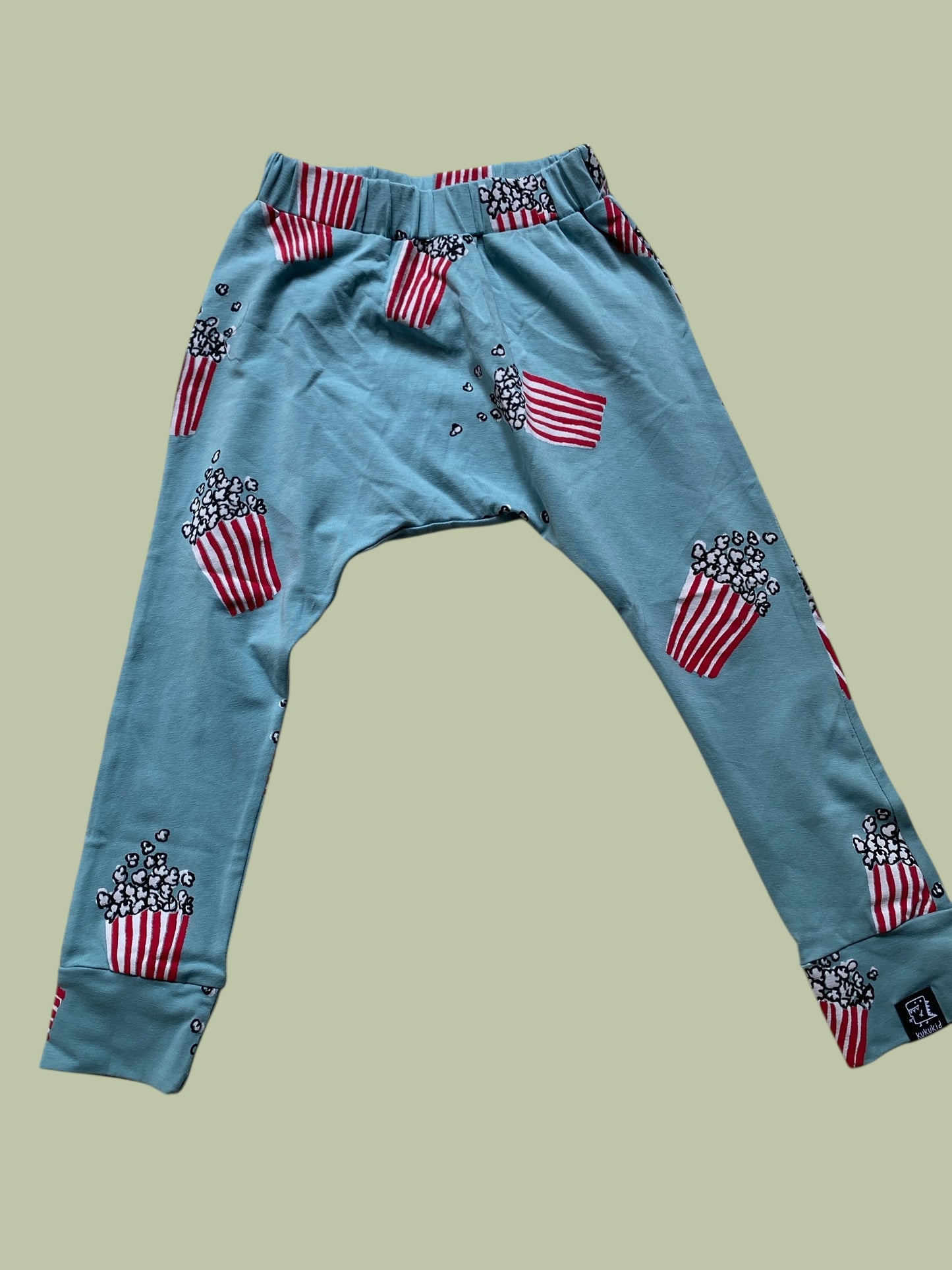 Cotton popcorn joggers 2-3Y | Kukukid