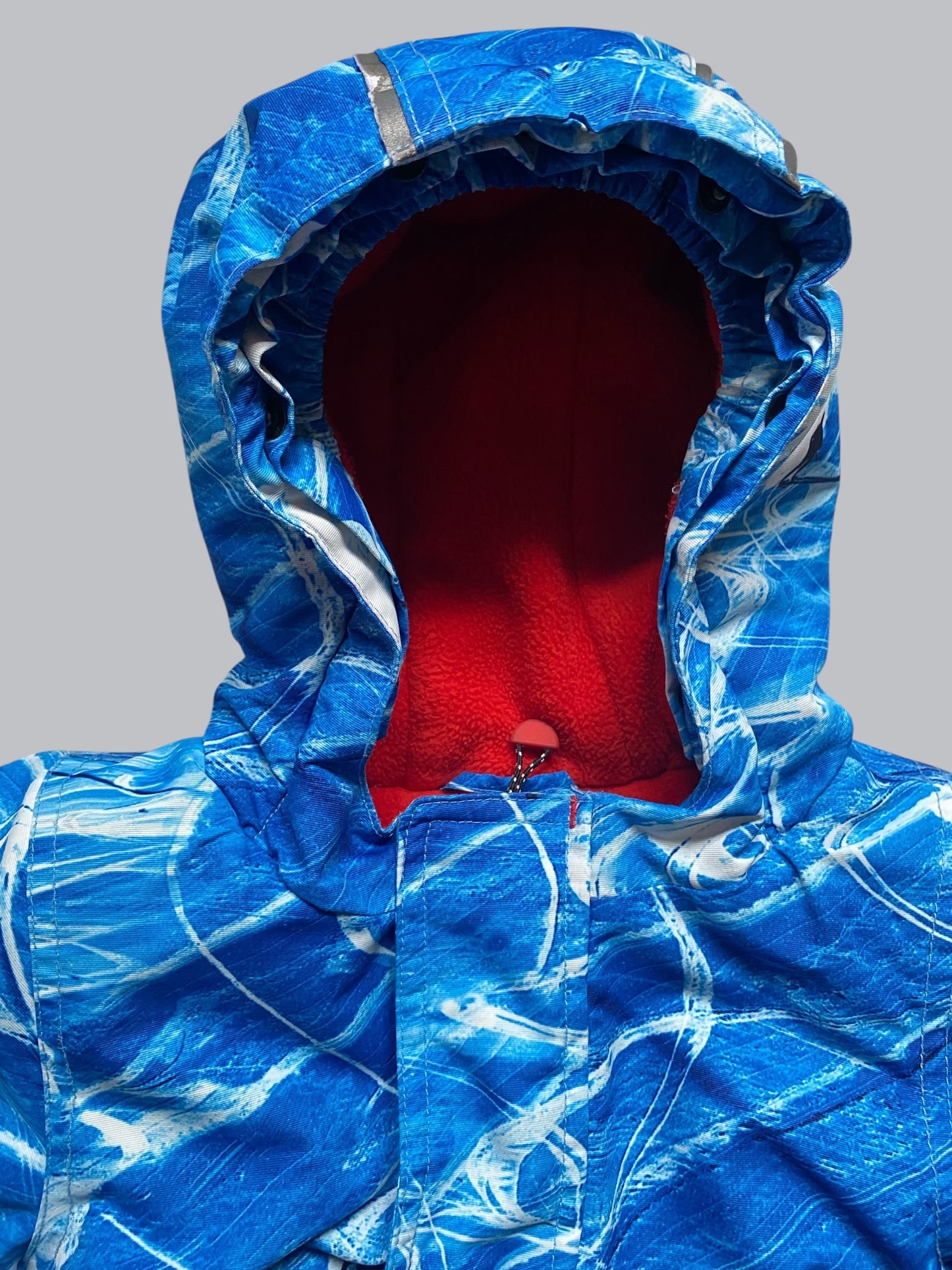 Blue and white snowsuit 12m | Deux par Deux
