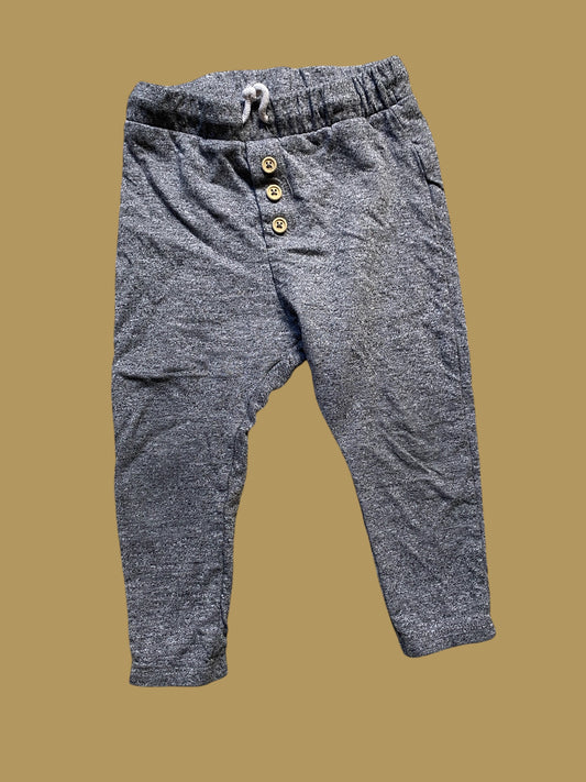 Cotton grey pants 18-24m | Zara