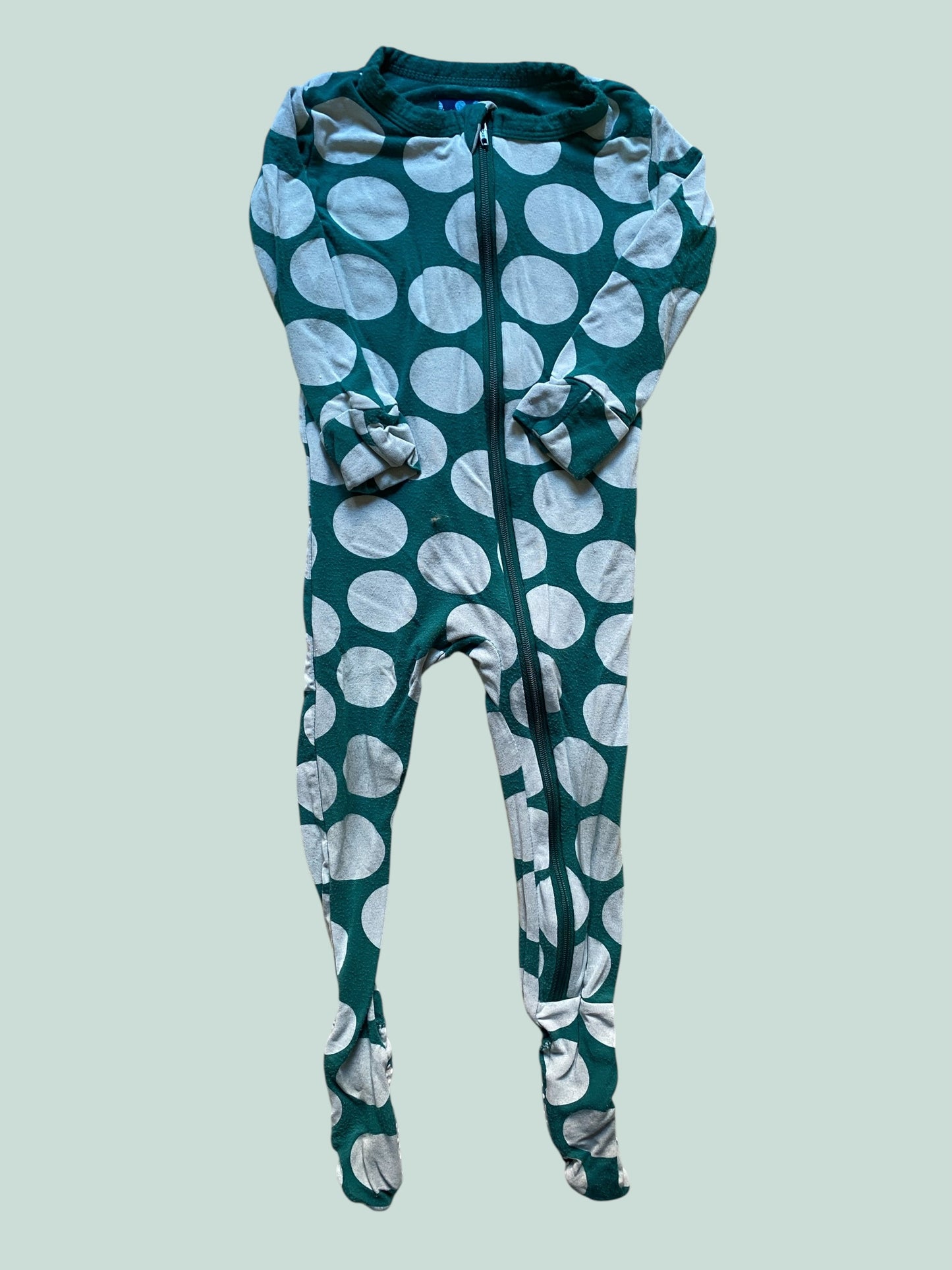 Bamboo zip sleeper 9-12m | KicKee Pants