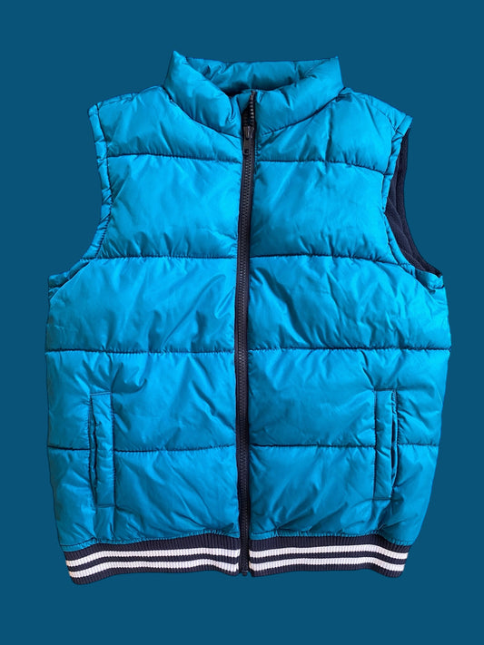 Teal puffer vest 10-12y | Gymboree