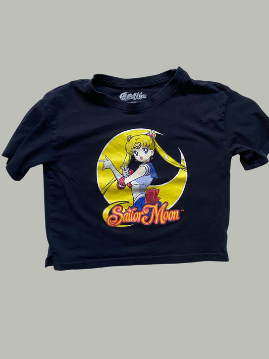 Sailor Moon cropped cotton t-shirt 6Y