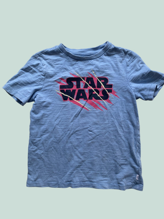 Cotton Star Wars t-shirt 4-5Y (small) | Gap
