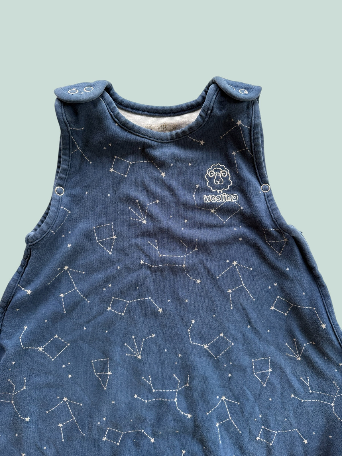 Merino wool & organic cotton sleepsack, 2 -24m | Woolino