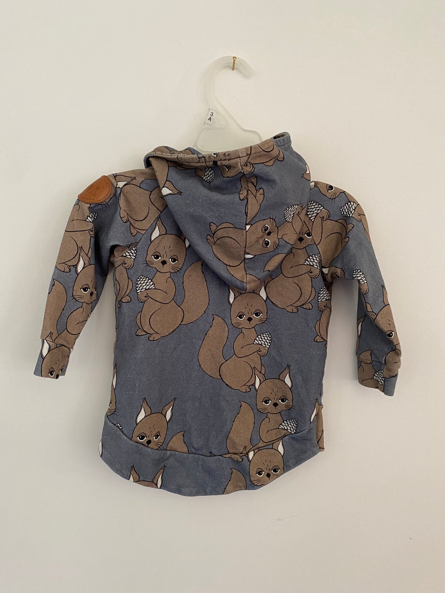 Squirrel hoodie 6-9m (74) | Dear Sophie