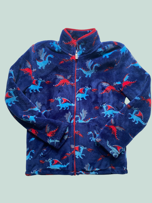 Dragon fleece sweater jacket 8Y | Hatley