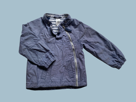 Blue cotton jacket 18-24m | H&M