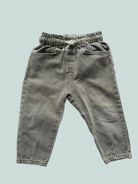 Stretchy denim pants 18-24m | Zara