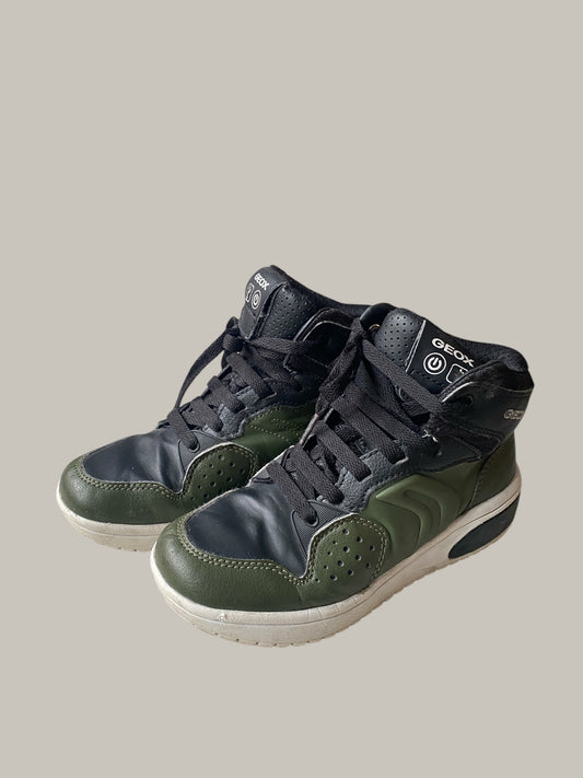 Black and green sneakers 1 US Bug Kids | Geox
