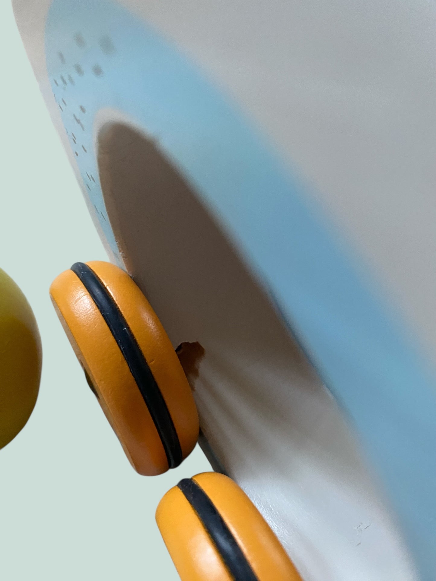 Wooden pull along toy "Olga and egg" | Moulin Roti