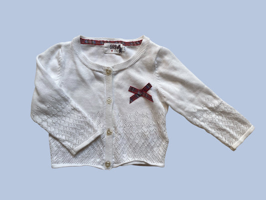 Cotton cardigan 6-12m | Gr8 Kids