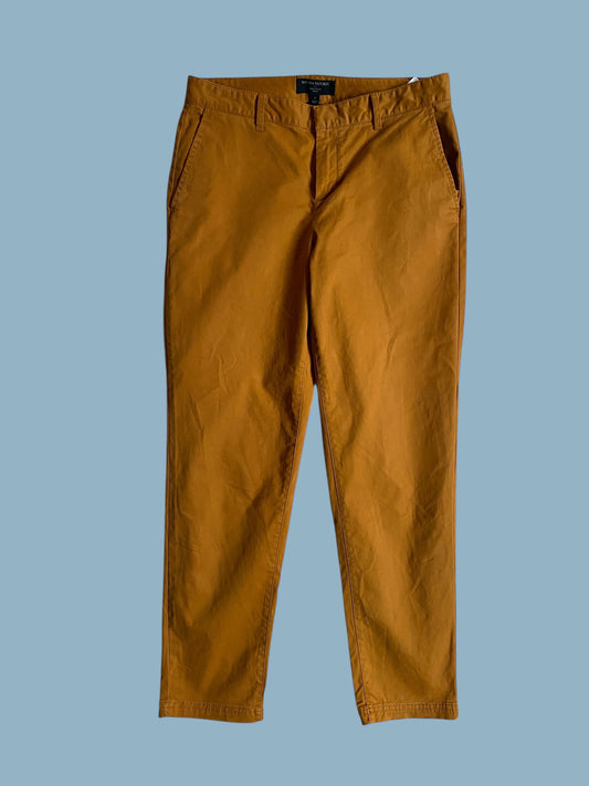 Amber cotton chino pants women's 2 US | Banana Republic