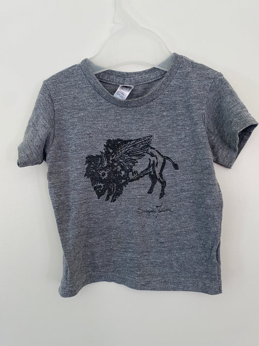 Grey t-shirt 12-18m | American Apparel
