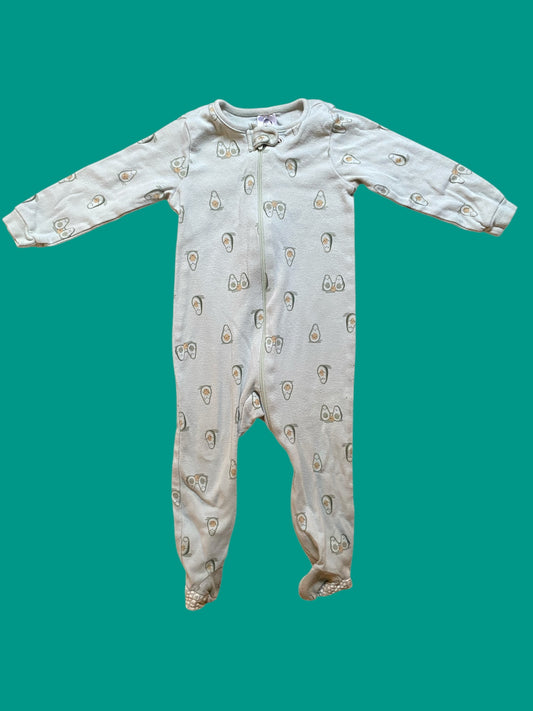 Avocado cotton sleeper 12m | Gerber