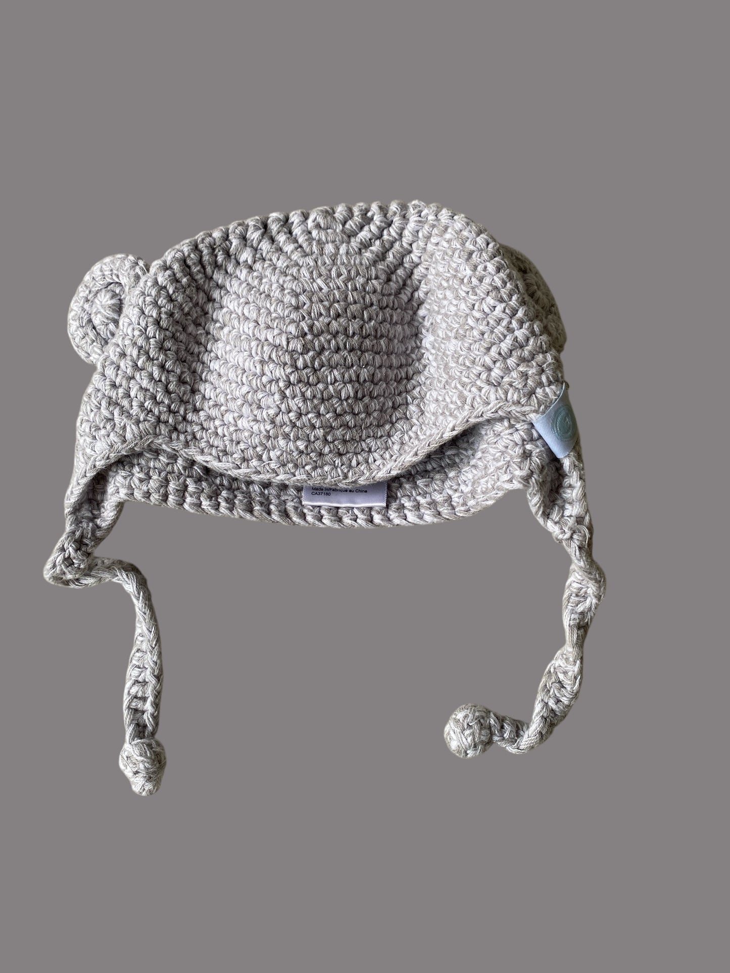 Cotton knit hat 3-6m | Beba Bean