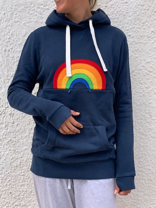Organic cotton nursing hoodie size M adult | Supersprogs