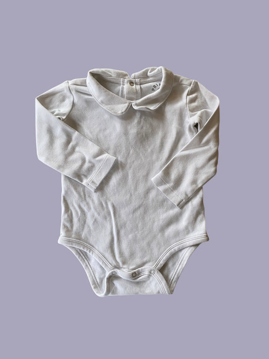 White cotton onesie 12-18m | Primark