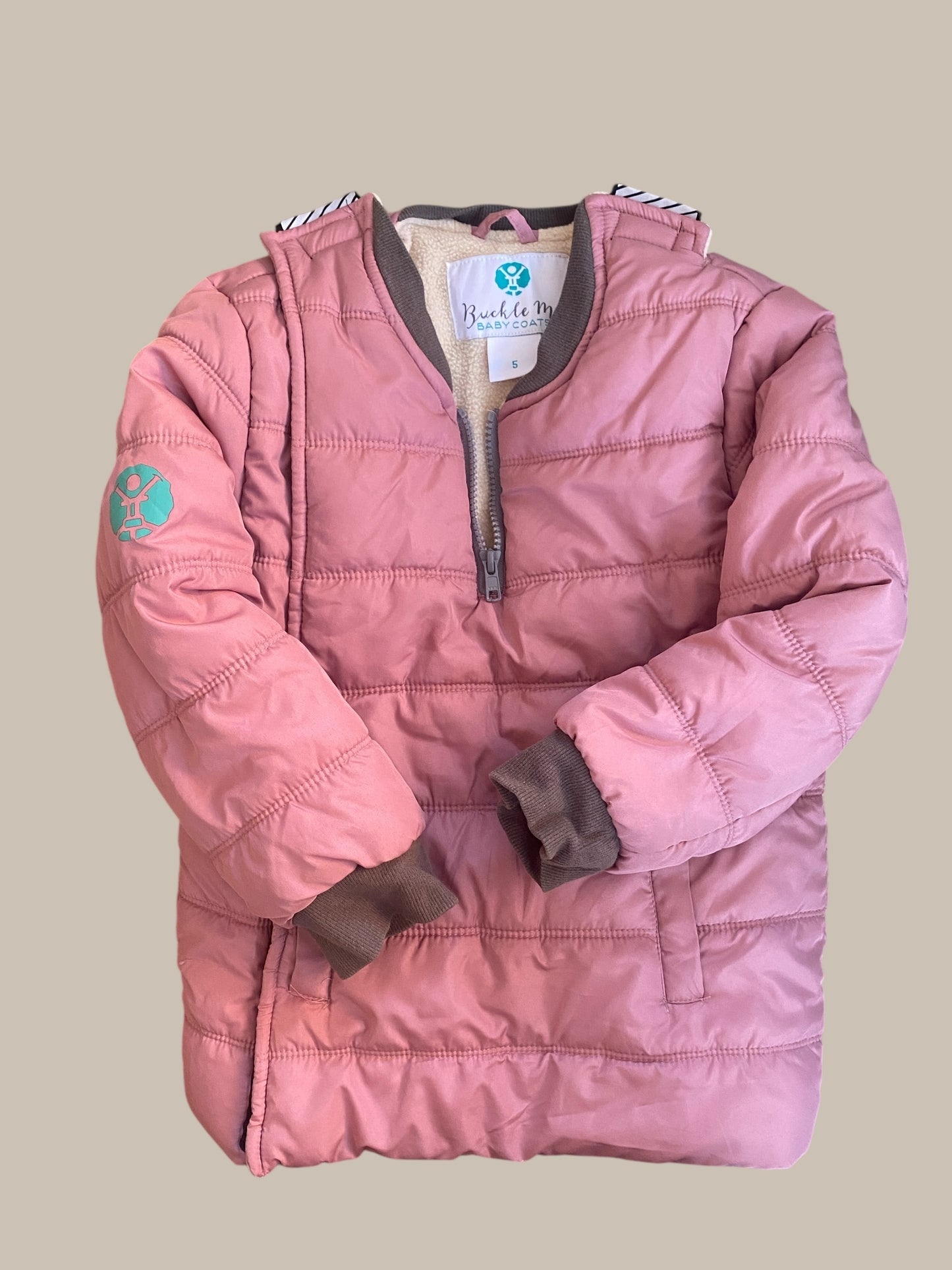 Children car seat safe coat 5Y | Buckle Me