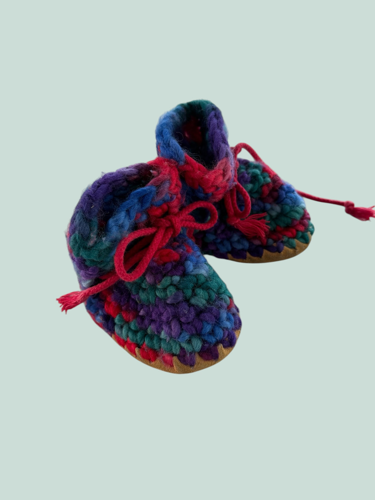 Colourful wool slippers 5US Little Kid | Padraig