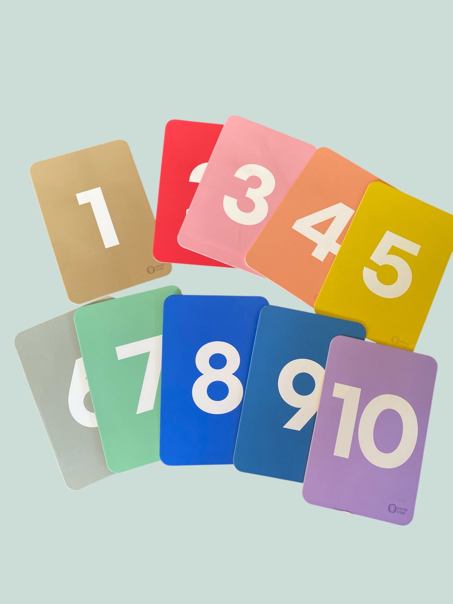 Counting and sensory cards | Panda Crate