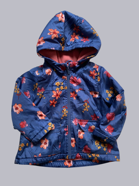 Fleece lined flower jacket 2Y | Carter's