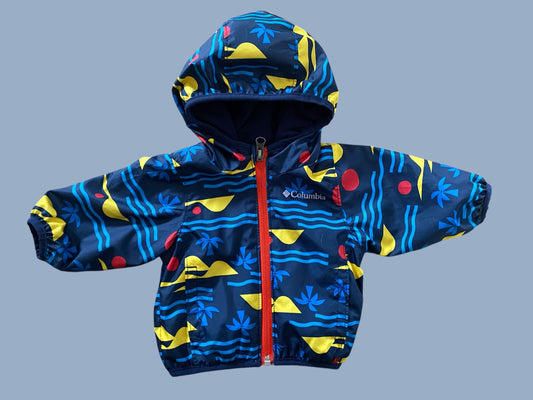 Fleece lined wind breaker jacket 0-6m | Columbia