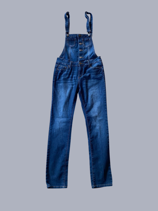 Denim overalls adult medium | Wax Jeans