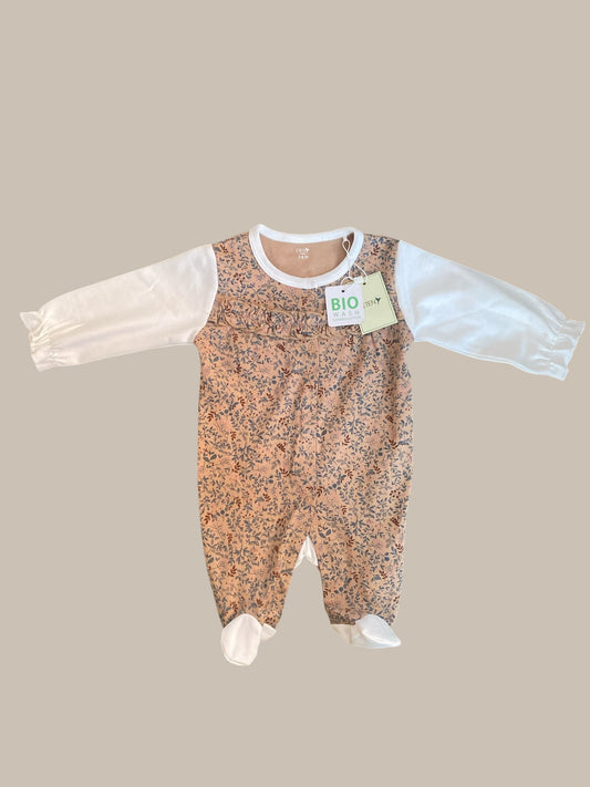 Organic cotton snap sleeper 3-6m | Eten