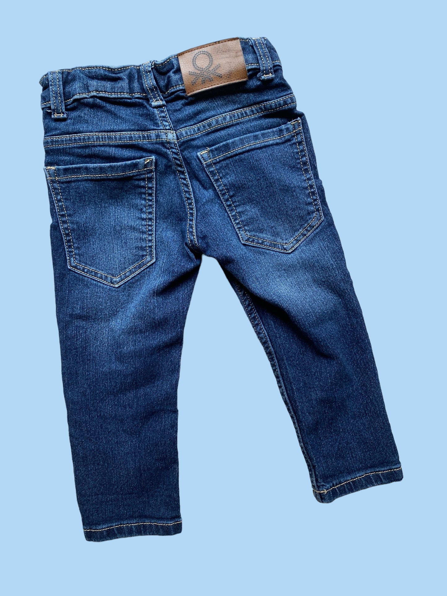 Classic straight leg jeans 2Y | Benetton