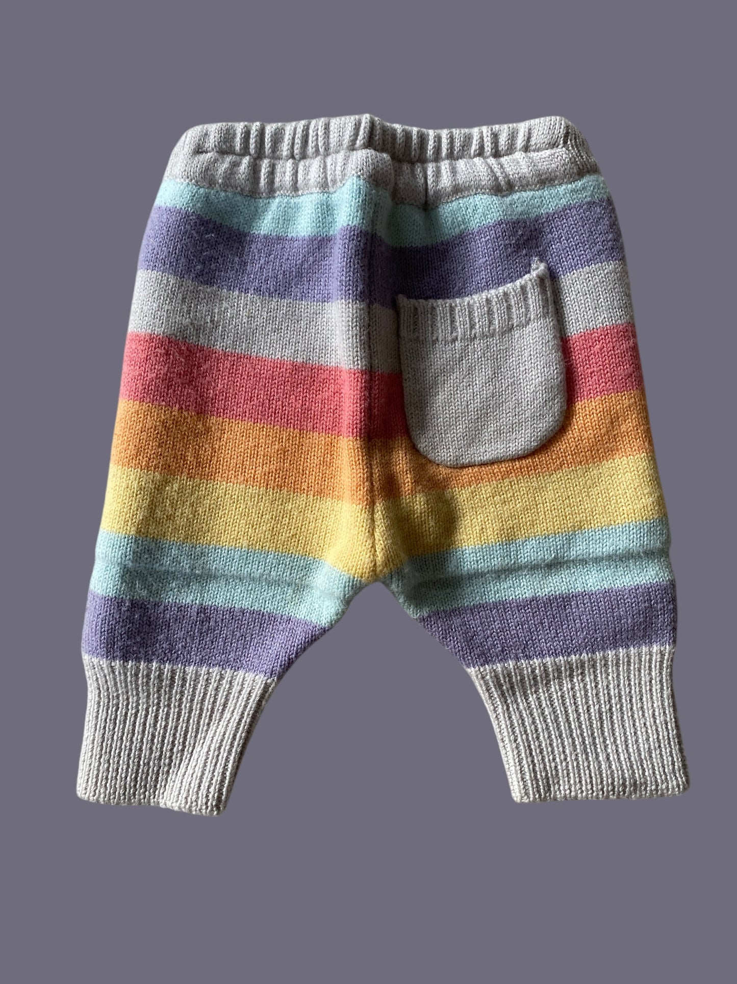 Merino Wool ‘Daybreak’ tanker 0-6m | Sloomb