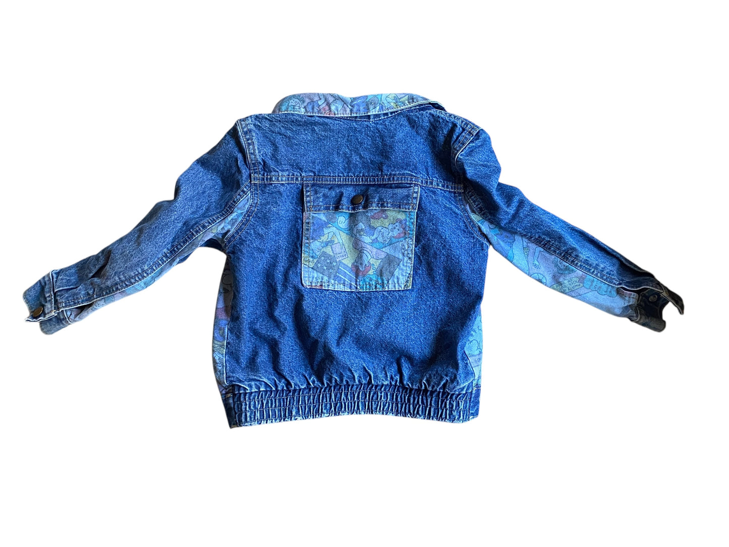 Vintage cotton cartoon denim jacket 6Y | Jordache