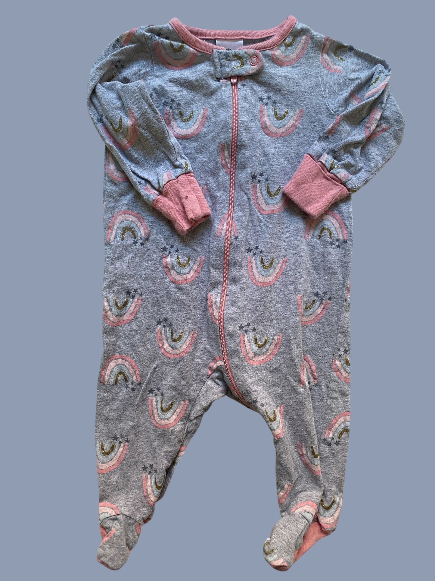 Rainbow cotton sleeper 0-3m | Gerber