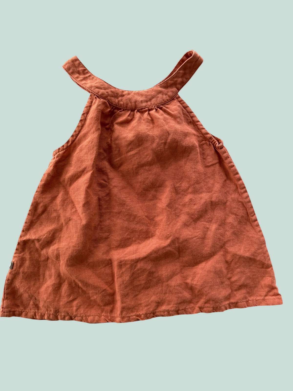 Linen bycicle dress/top 2Y | Oeuf